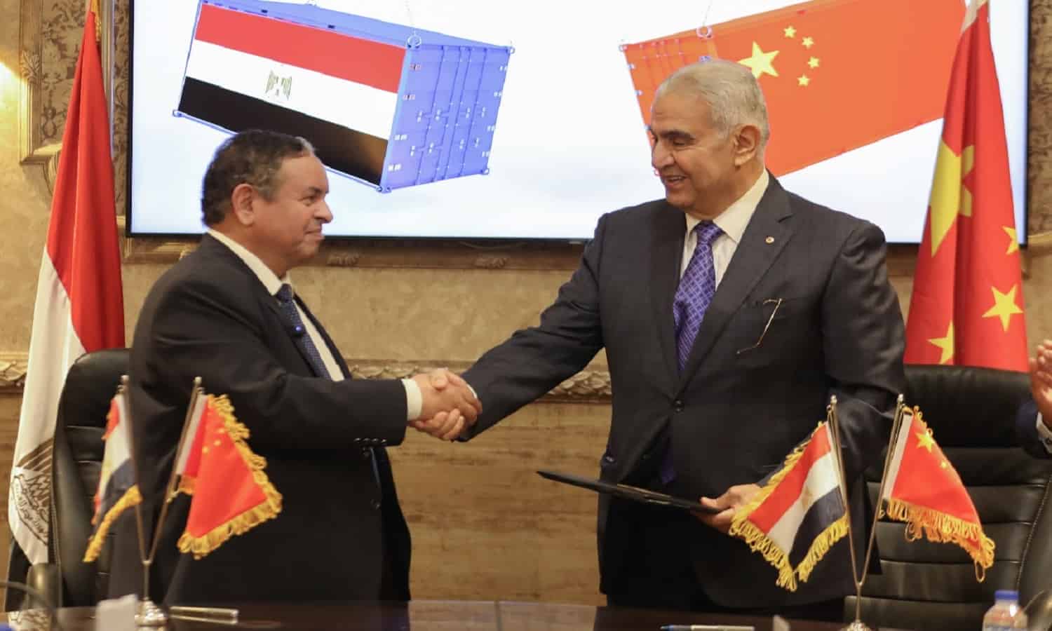 تعاون مشترك بين مؤسسة رجال الأعمال المصريين الصينيين ومصلحة الجمارك